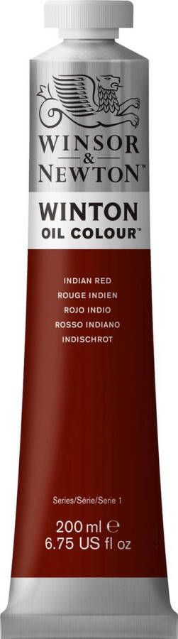 Winsor & Newton Winton Oil Colours 200ml Indian Red