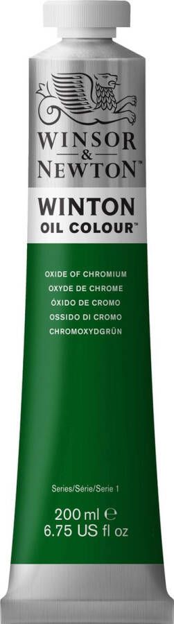 Winsor & Newton Winton Oil Colours 200ml Oxide Of Chromium