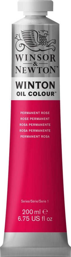 Winsor & Newton Winton Oil Colours 200ml Permanent Rose