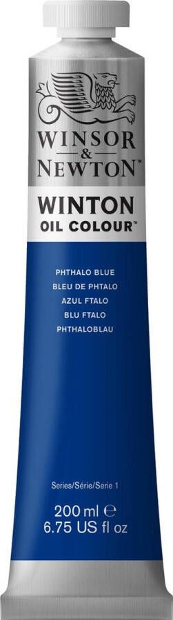 Winsor & Newton Winton Oil Colours 200ml Phthalo Blue