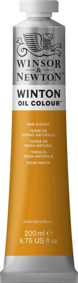 Winsor & Newton Winton Oil Colours 200ml Raw Sienna