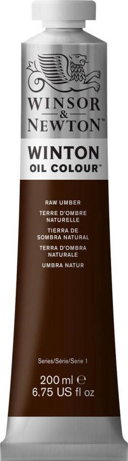 Winsor & Newton Winton Oil Colours 200ml Raw Umber