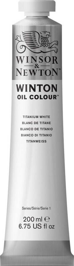 Winsor & Newton Winton Oil Colours 200ml Titanium White