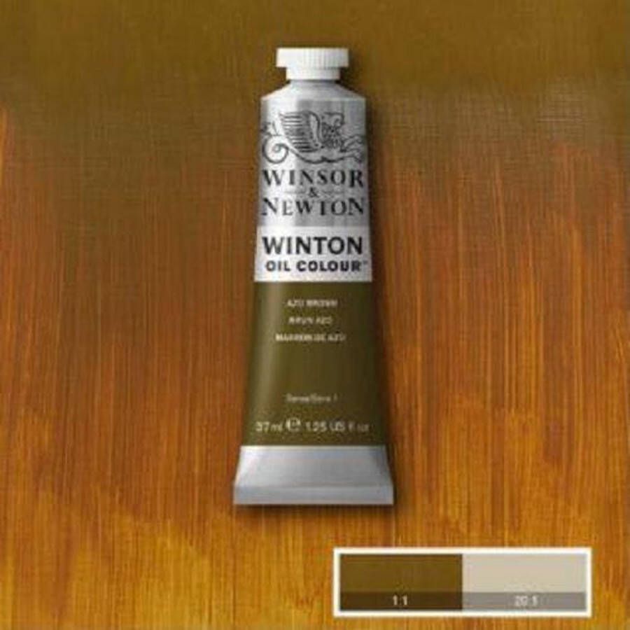 Winsor & Newton Winton Olieverf 200ML Azo Brown 389