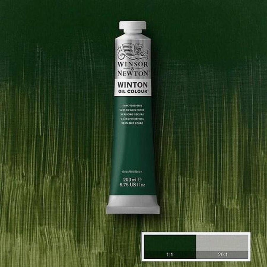 Winsor & Newton Winton Olieverf 200ML Cadmium Dark Verdigris 405