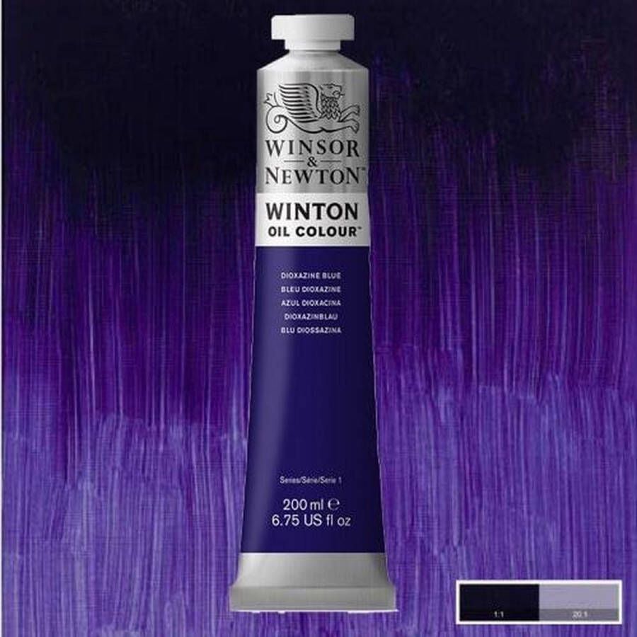 Winsor & Newton Winton Olieverf 200ML Dioxazine Blue 406