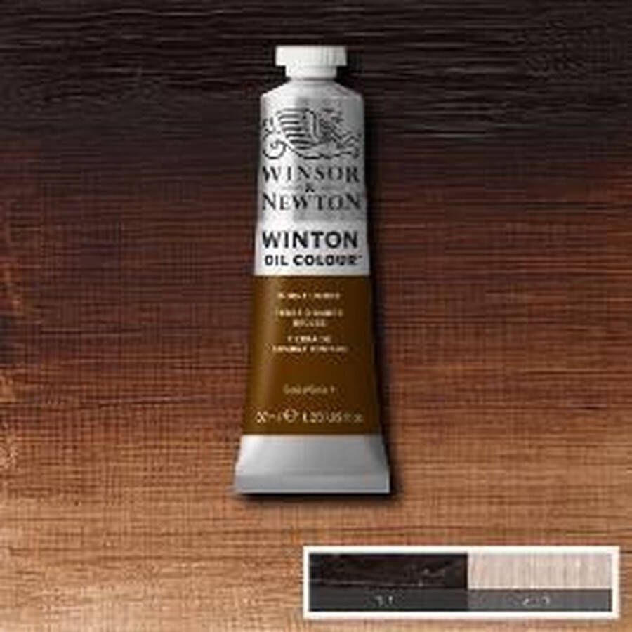 Winsor & Newton Winton Olieverf 37 ml Burnt Umber