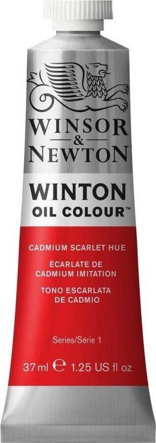 Winsor & Newton Winton olieverf 37 ml Cadmium Scarlet Hue 107