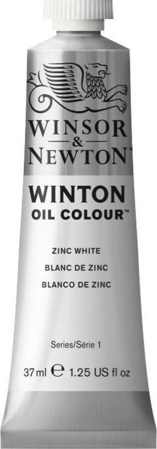 Winsor & Newton Winton olieverf 37 ml Zink Wit