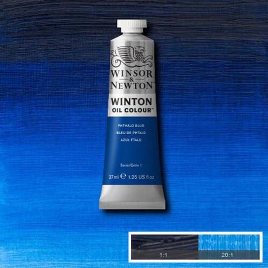 Winsor & Newton Winton Olieverf 37ML Phthalo Blue nr30 516