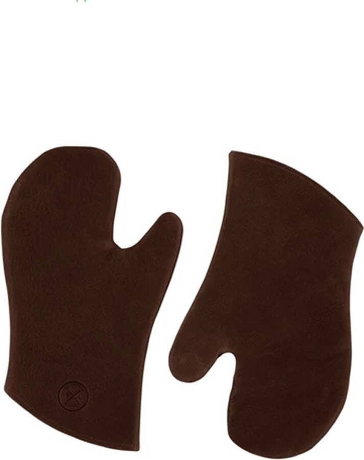 Witloft Ovenwanten Bruin (set van 2) | Keukentextiel | Keuken&Koken Keukengerei | 8720618219022