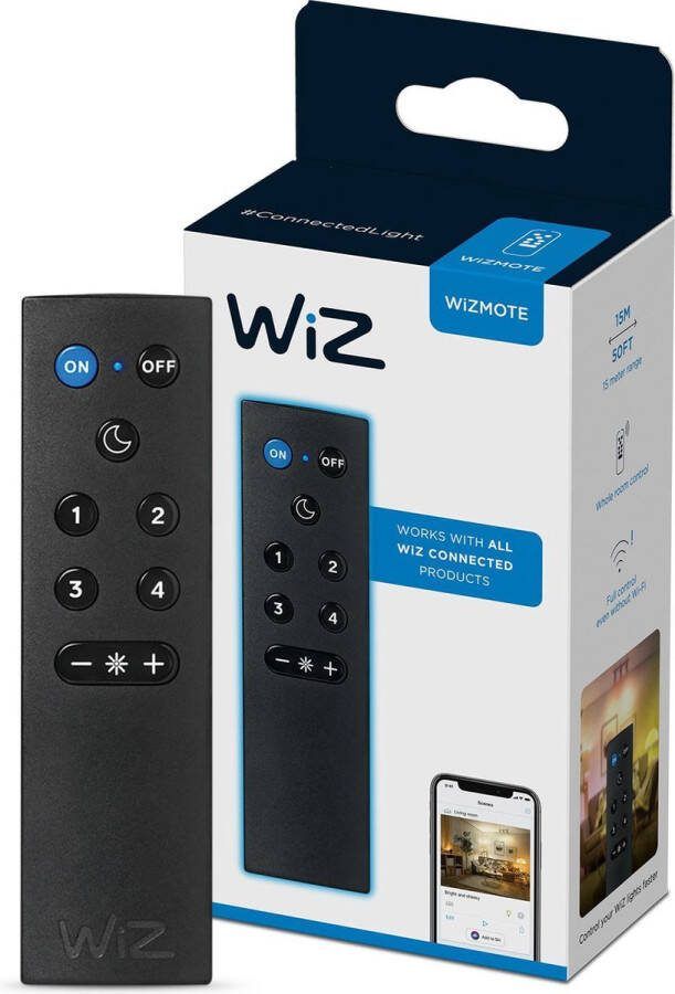 WiZ mote afstandsbediening Slimme verlichting accessoire excl batterijen
