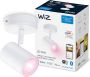 WiZ Opbouwspot Imageo Wit 1 spot Slimme LED-Verlichting Gekleurd en Wit Licht GU10 1x 5W Wi-Fi - Thumbnail 1