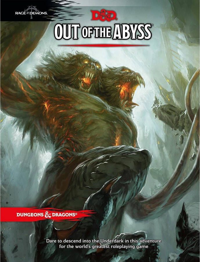 Wizards of the Coast Dungeons & Dragons Out of the Abyss of Rage of Demons