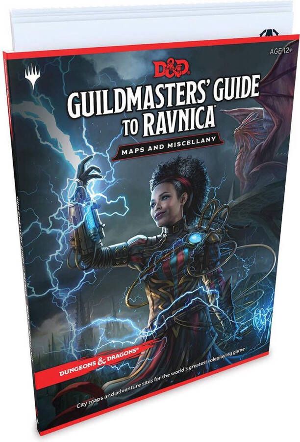 Wizards of the Coast Dungeons & Dragons RPG Guildmasters' Guide to Ravnica Maps & Miscellany *ANGLAIS*