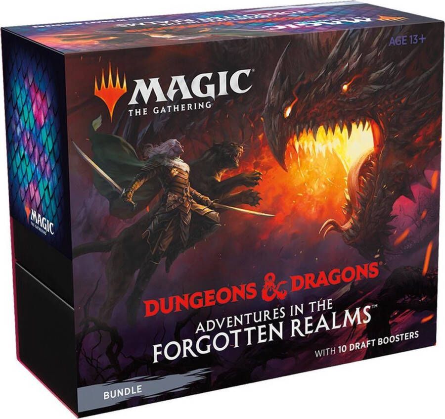 Wizards of the Coast Magic The Gathering: Adventures in the Forgotten Realms Bundle (10 Draft Boosters) EN