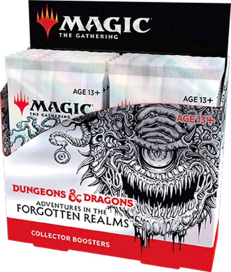 Wizards of the Coast Magic The Gathering: Adventures in the Forgotten Realms Collector's Booster Display (12 Packs) EN