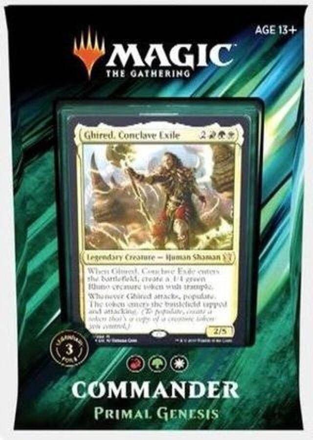 Wizards of the Coast Magic the Gathering Commander 2019 Primal Genesis