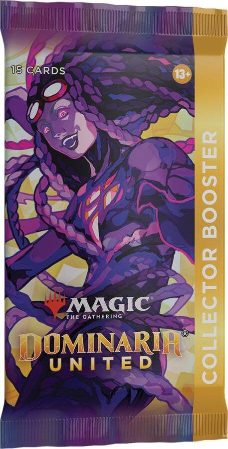 Wizards of the Coast Magic: The Gathering Dominaria United Collector Booster | 15 Magic Cards