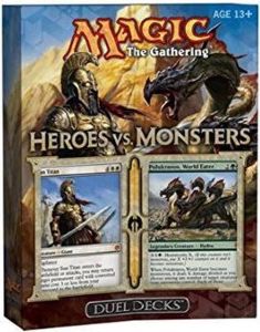 Wizards of the Coast Magic the Gathering Duel Deck Heroes vs Monsters