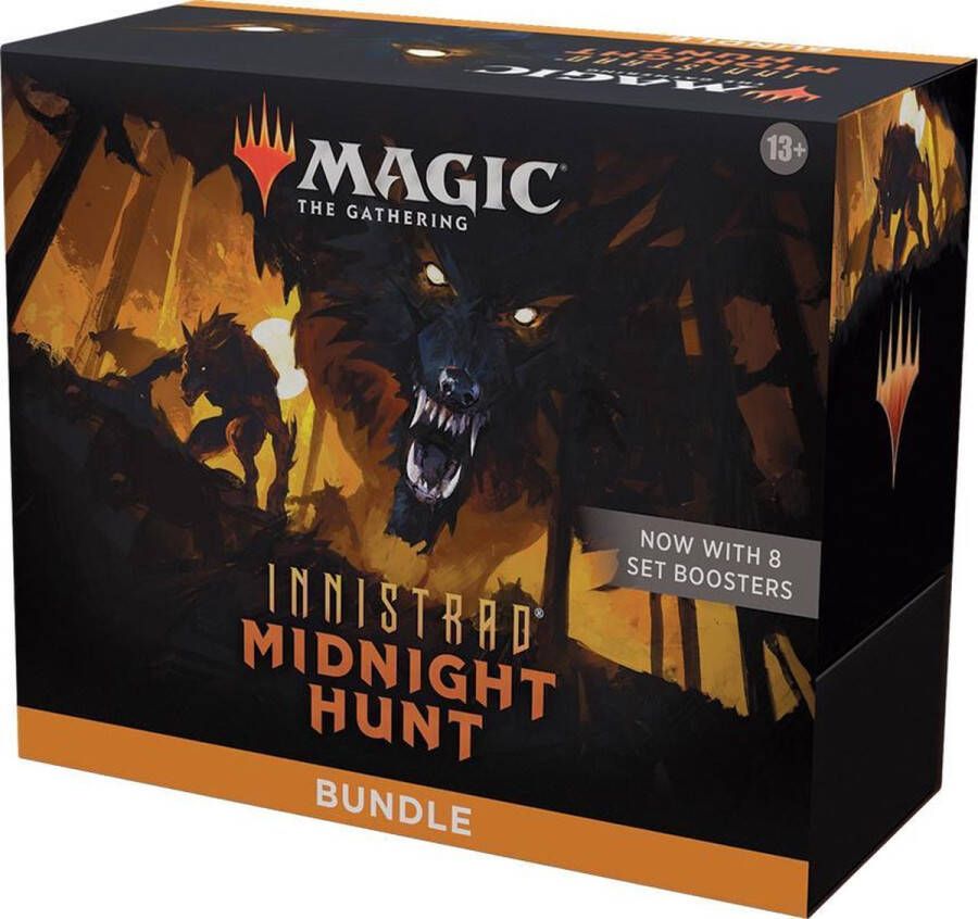 Wizards of the Coast Magic The Gathering: Innistrad Midnight Hunt Bundle (8 Set Boosters) EN