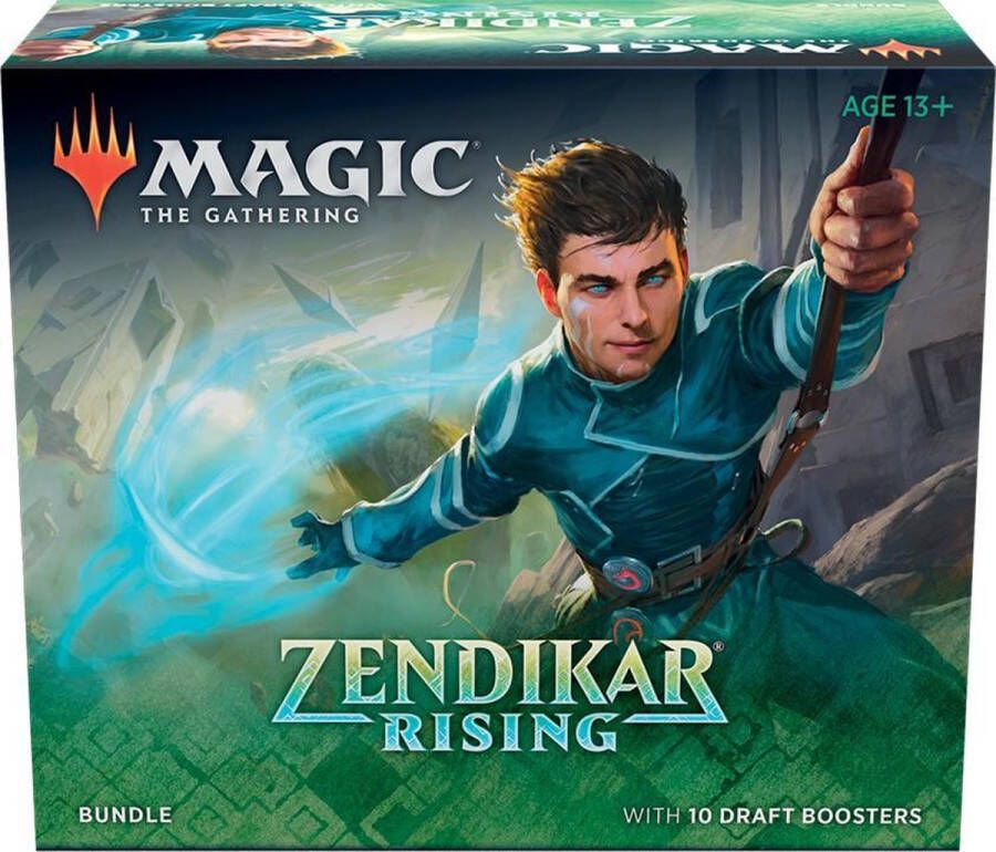 Wizards of the Coast Magic the Gathering Zendikar Rising Fat pack Bundle