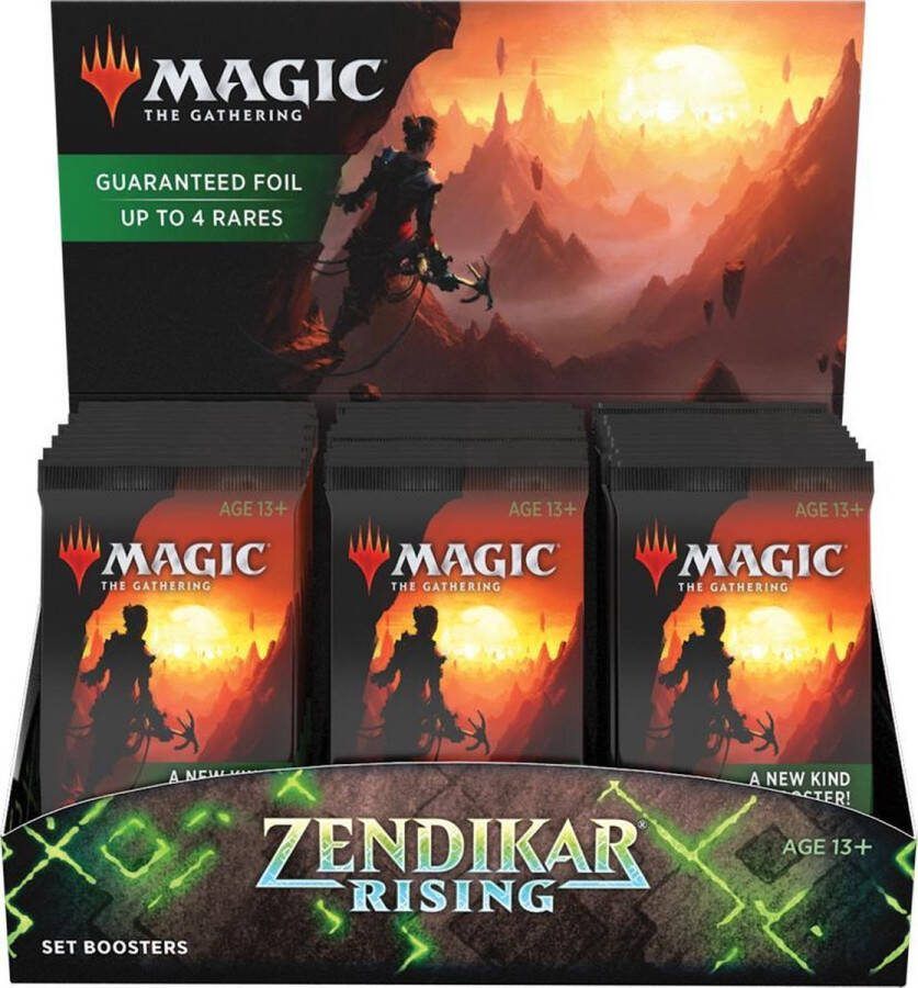 Wizards of the Coast Magic the Gathering Zendikar Rising Set Boosterbox