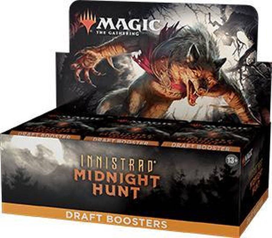 Wizards of the Coast Magic The Gathering: Innistrad Midnight Hunt Draft Boosters (36 Packs) EN