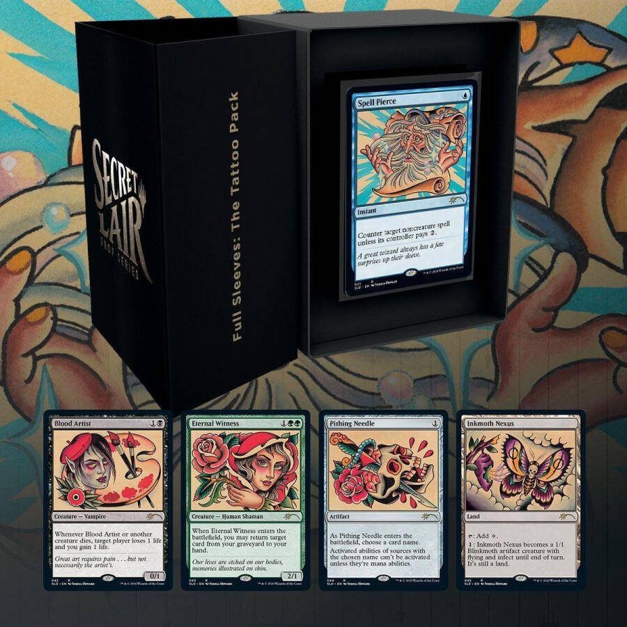 Wizards of the Coast MtG Secret Lair: The Tattoo Pack