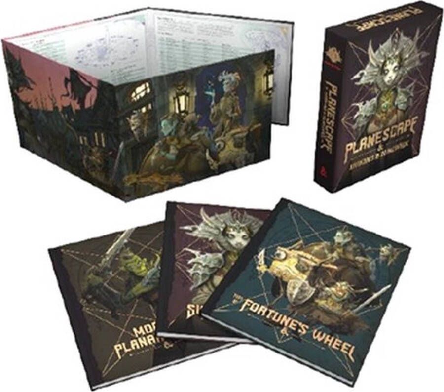 Wizards of the Coast Planescape: Adventures in the Multiverse (D&D Campaign Collection Adventure Setting Book Bestiary + DM Screen) ALT. COVER
