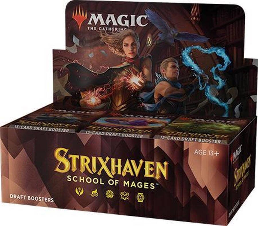 Wizards of the Coast Strixhaven: School of Mages Draft Booster Display 36 Boosters