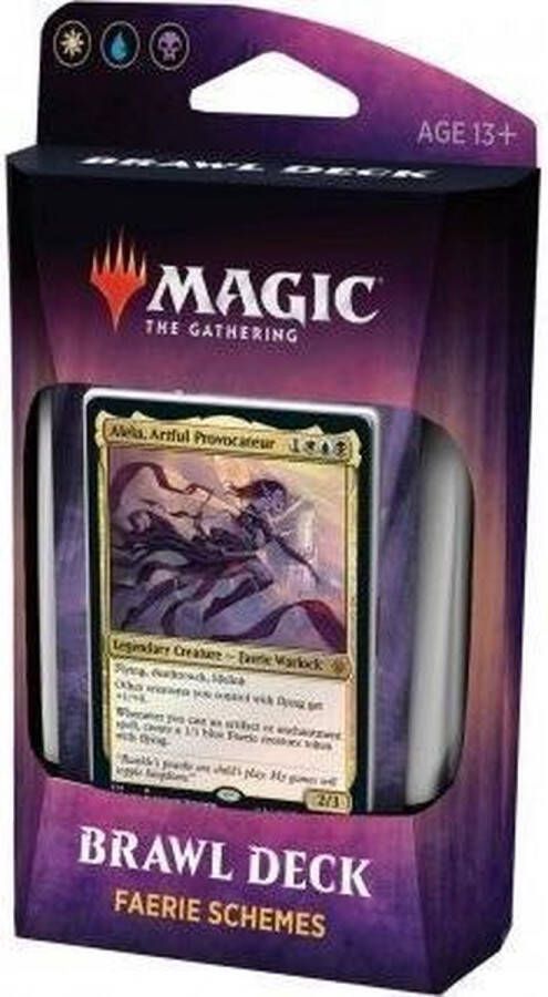 Wizards of the Coast TCG Magic The Gathering Brawl Deck Throne Of Eldraine Faerie Schemes MAGIC THE GATHERING