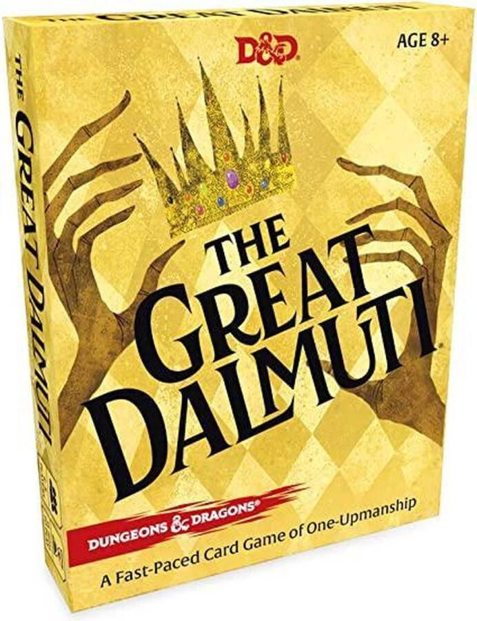 Wizards of the Coast The Great Dalmuti Dungeons & Dragons edition Engelstalige uitgave kaartspel