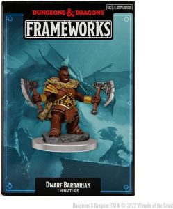 Wizkids D&D Frameworks: Dwarf Barbarian Female