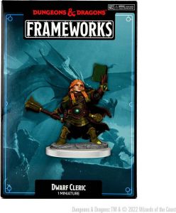 Wizkids D&D Frameworks Dwarf Cleric Female