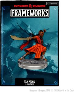 Wizkids D&D Frameworks: Elf Monk Male