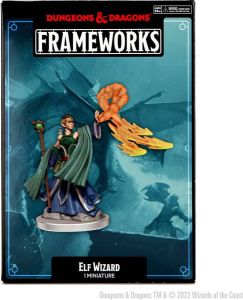 Wizkids D&D Frameworks: Elf Wizard Female