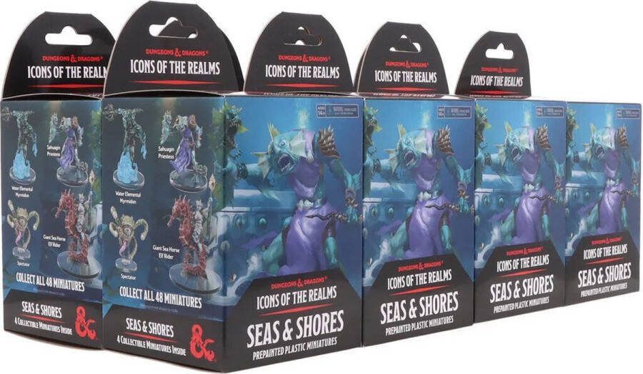 Wizkids D&D Icons of the Realm Seas & Shores Brick (8)