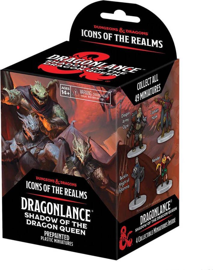 Wizkids D&D Icons of the Realms Dragonlance Shadow of the Dragon Queen Booster