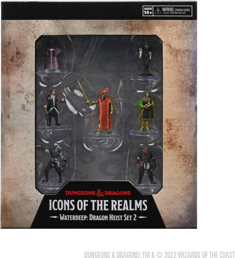 Wizkids D&D Icons of the Realms Waterdeep: Dragon Heist Set 2