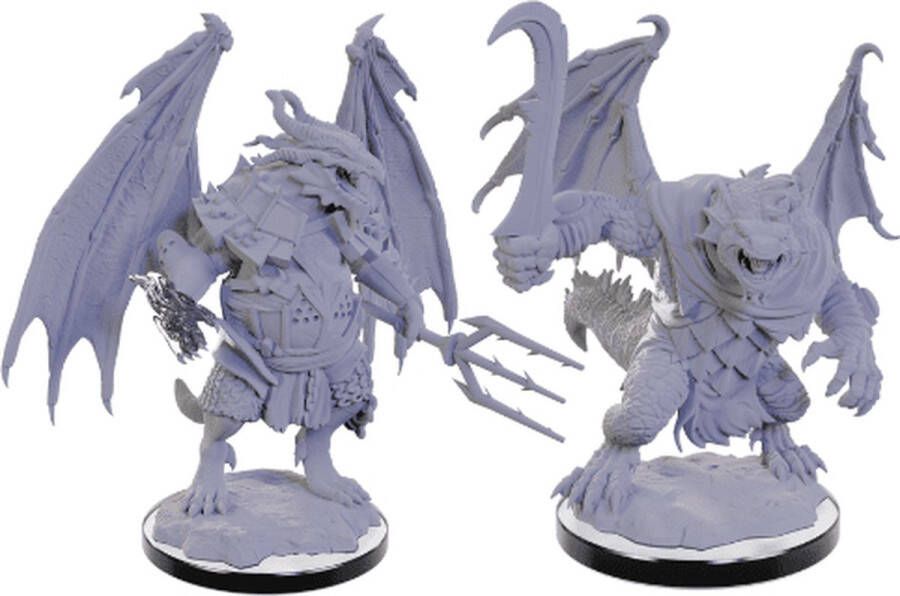 Wizkids D&D Nolzur's Marvelous Miniatures Draconian Foot Soldier & Mage