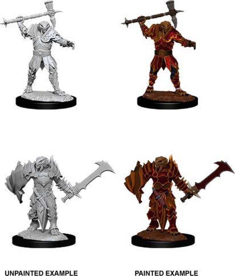 Wizkids D&D Nolzur's Marvelous Miniatures Dragonborn Paladin 3