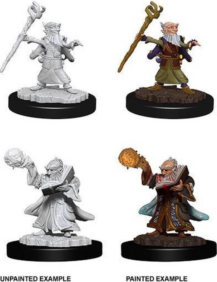 Wizkids D&D Nolzur's Marvelous Miniatures: Gnome Wizard