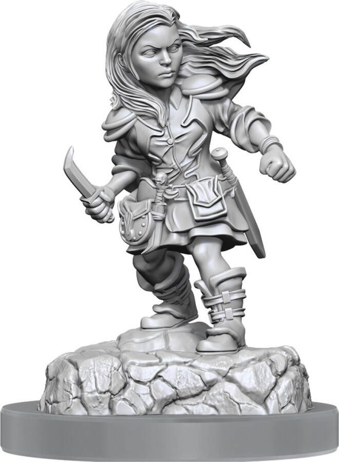 Wizkids D&D Nolzur's Marvelous Miniatures Halfling Rogue Female 2
