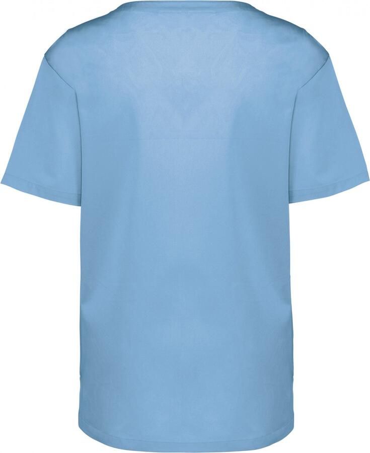 WK Designed to Work Schort Tuniek Werkblouse Unisex M WK. Designed To Work Sky Blue 65% Polyester 35% Katoen