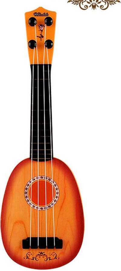 WK Wang Knobbout WK Kids -Speelbare Mini Ukelele-Hamimeloen vorm-Kinder Ukelele Gitaar-Kinder Muziekinstrument