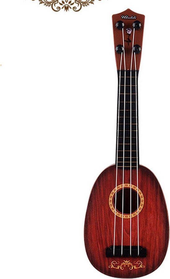 WK Wang Knobbout WK Kids -Speelbare Mini Ukelele-Redwood Ukelele Gitaar-Kinder Muziekinstrument