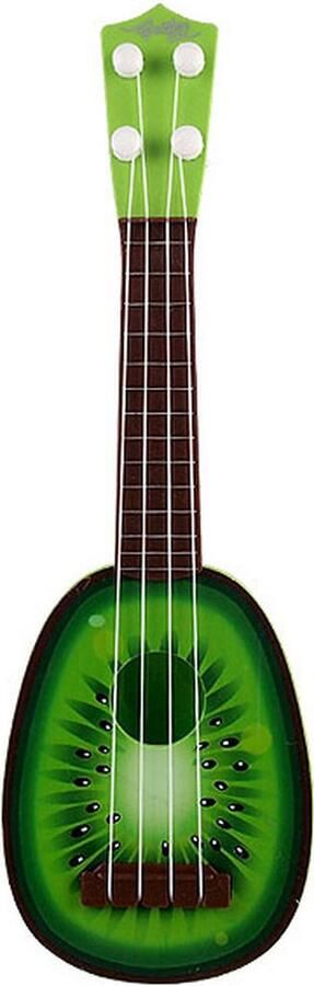 WK Wang Knobbout WK Kids -Speelbare Mini Ukelele-Kiwi vorm-Kinder Ukelele Gitaar-Kinder Muziekinstrument