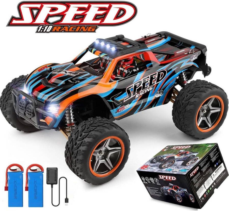 WLtoys 104009 Snelle RC Auto Inclusief 2 Accus RC Voertuig Volwassenen Off Road Buggy Radiografisch Bestuurbare Racewagen