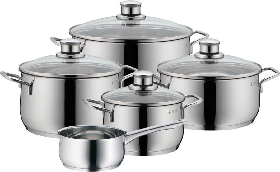 WMF Diadem Plus Pannenset 5-delig RVS